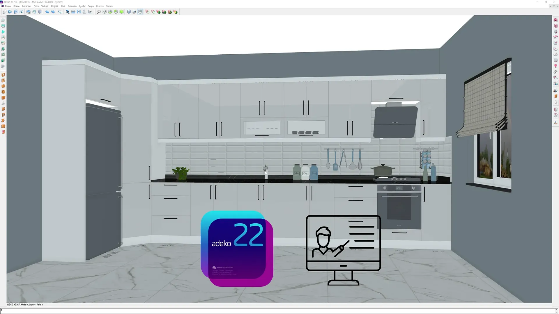 Adeko 22 3d çizim eğitim hizmeti