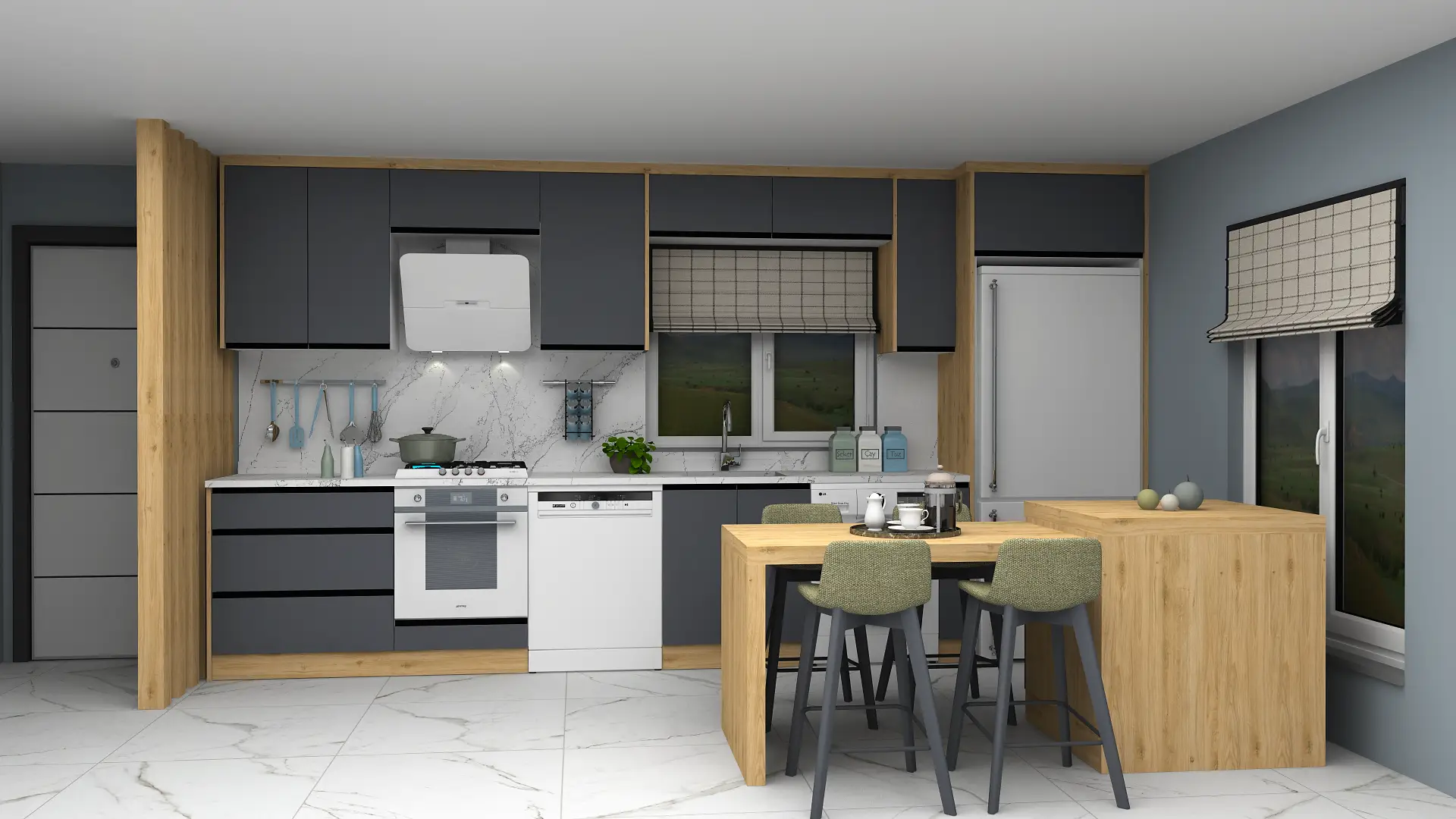 3d mobilya render - 3D Mobilya Render